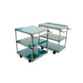 DY-04  Moveable Multilayer Lean Pipe stainless steel trolley cart for Workshop Industrial